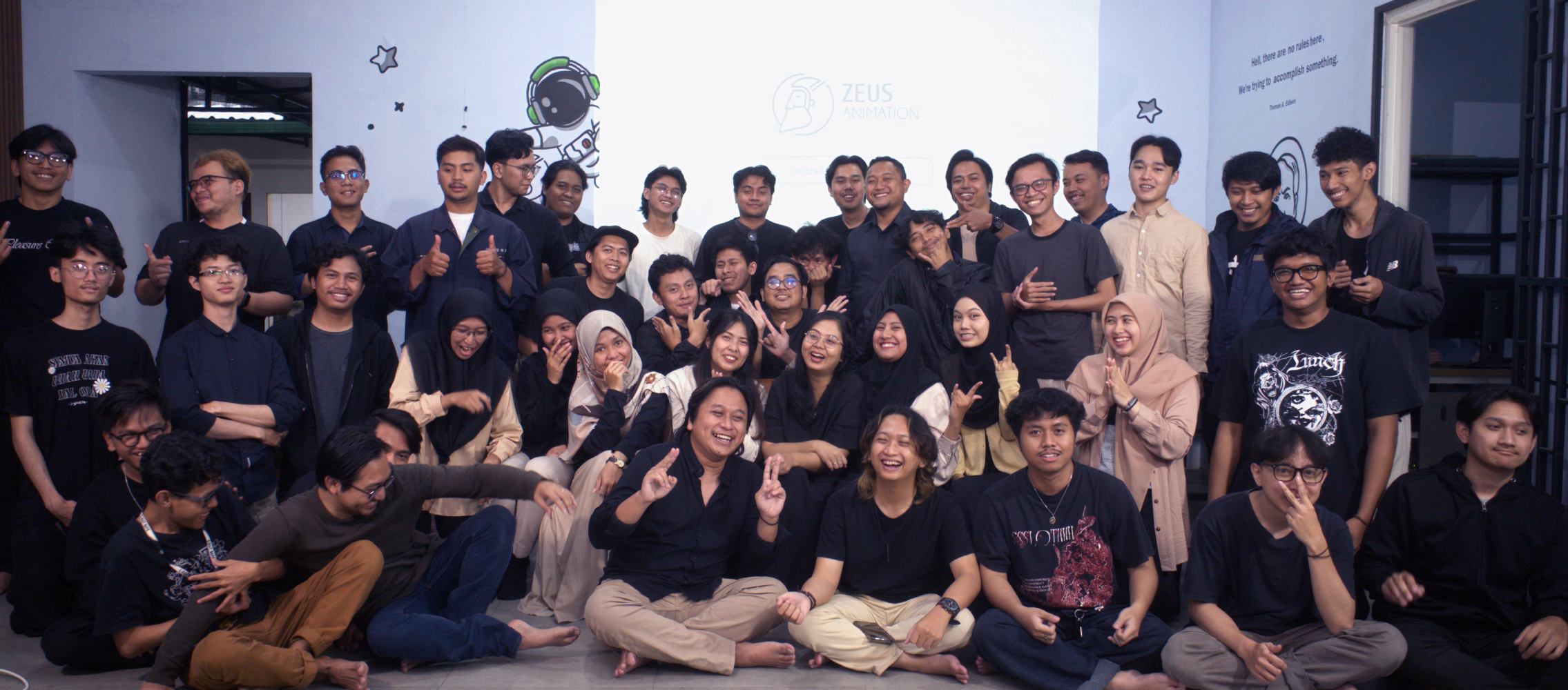 Zeus Animation studio team in Malang