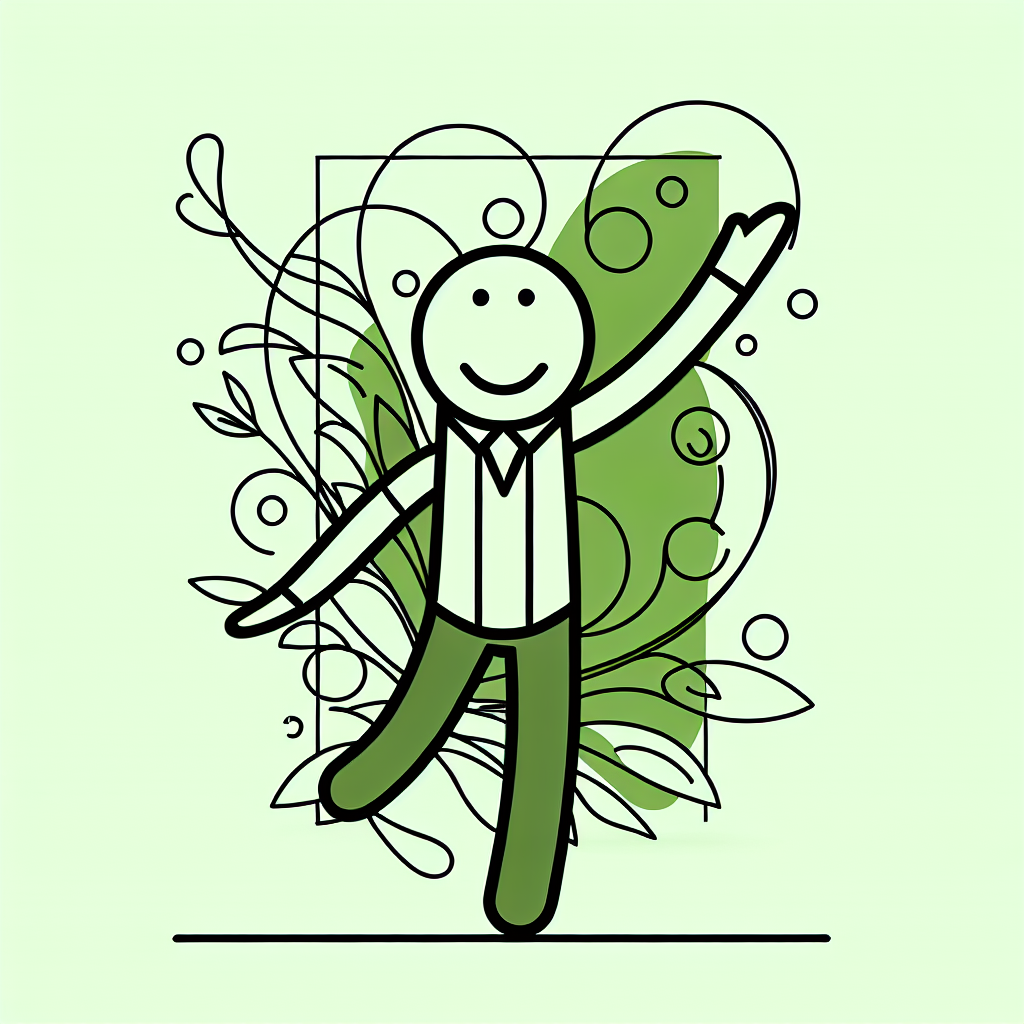 "Create an animated character using AI, featuring a vibrant, playful design with colorful, dynamic features, set against a whimsical, imaginative background."