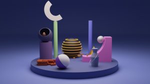 Ilustrasi render animasi 3D untuk kebutuhan marketing perusahaan